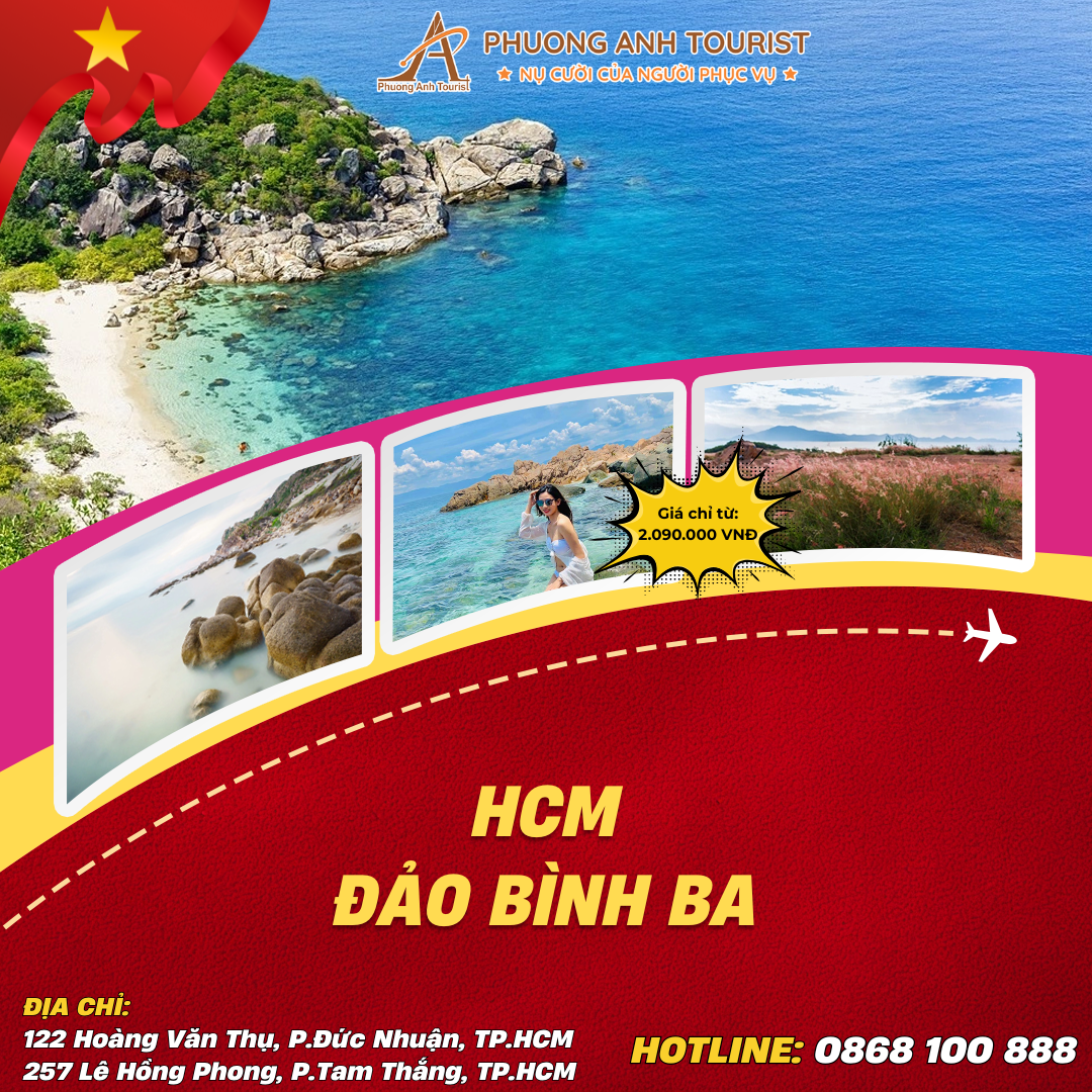 ĐẢO BÌNH BA KHÁM PHÁ VƯƠNG QUỐC TÔM HÙM 2N2Đ