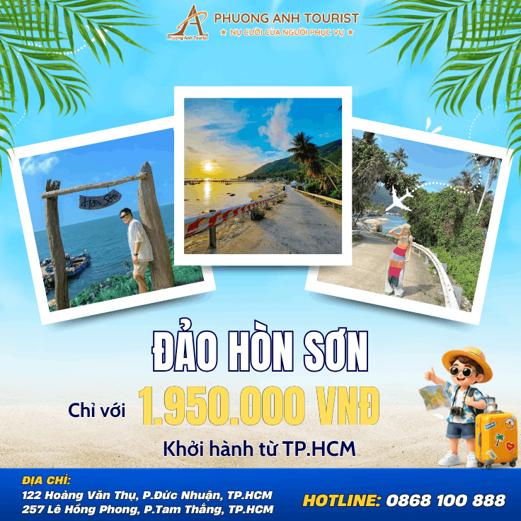 ĐẢO HÒN SƠN (LẠI SƠN) TIẾNG GỌI BIỂN KHƠI - HOANG SƠ BIỂN VẮNG