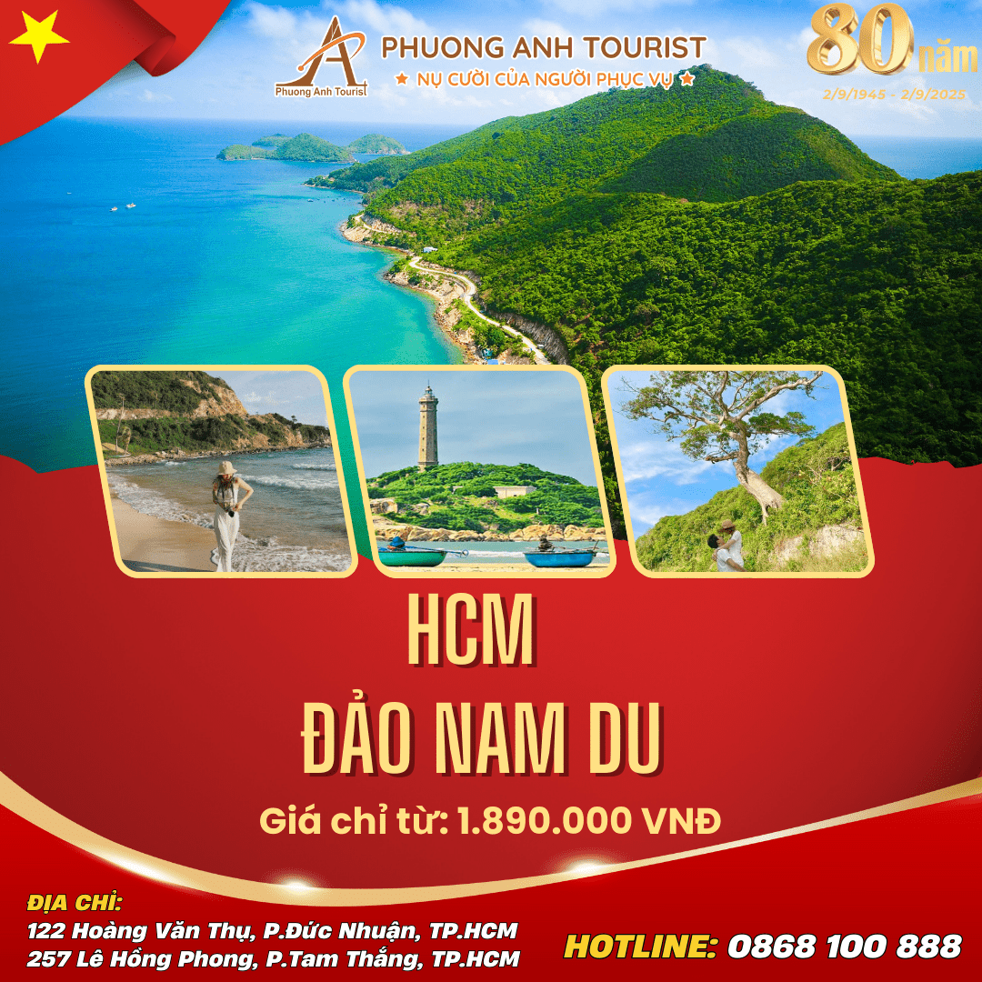 TRẢI NGHIỆM QUẦN ĐẢO NAM DU  KIỆT TÁC THIÊN NHIÊN - MALDIVES XỨ NAM