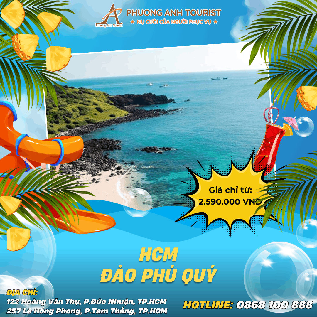 ĐẢO PHÚ QUÝ - TRẢI NGHIỆM HÒN NGỌC BIỂN XANH VÔ TẬN