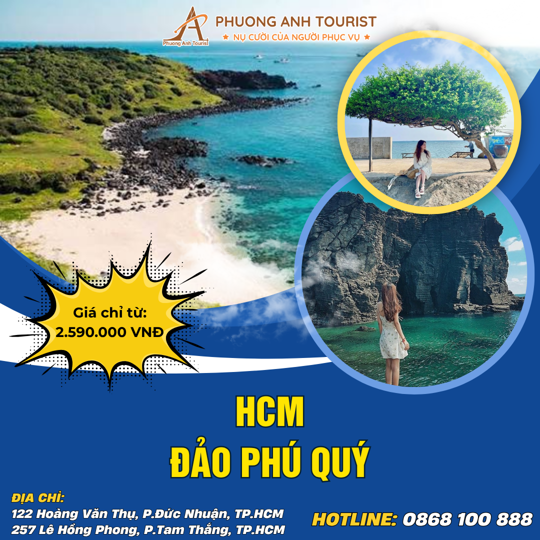 ĐẢO PHÚ QUÝ - TRẢI NGHIỆM HÒN NGỌC BIỂN XANH VÔ TẬN