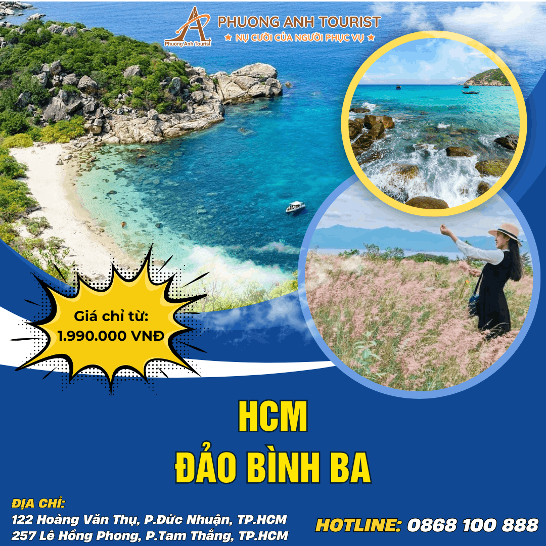 ĐẢO BÌNH BA KHÁM PHÁ VƯƠNG QUỐC TÔM HÙM 2N2Đ