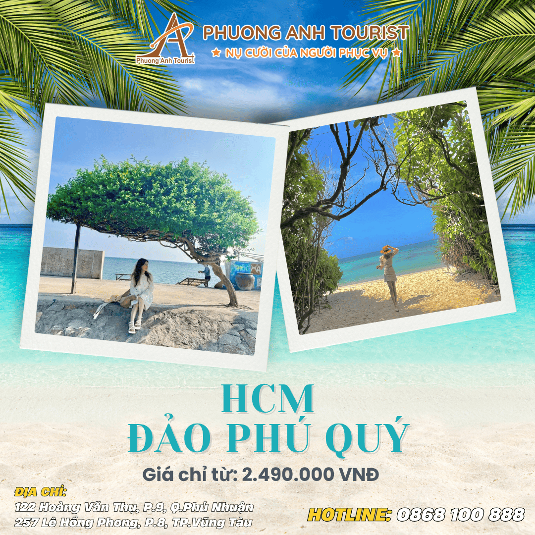ĐẢO PHÚ QUÝ - TRẢI NGHIỆM HÒN NGỌC BIỂN XANH VÔ TẬN
