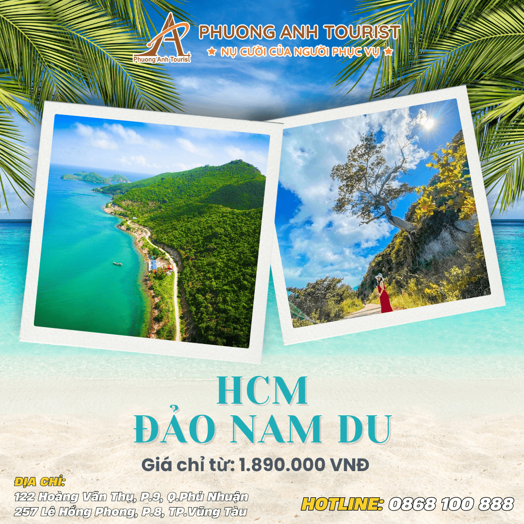 TRẢI NGHIỆM QUẦN ĐẢO NAM DU  KIỆT TÁC THIÊN NHIÊN - MALDIVES XỨ NAM
