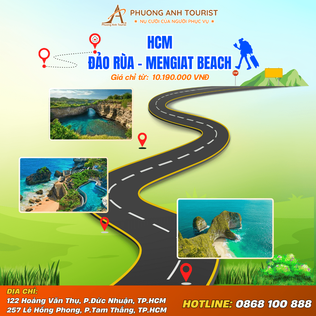 ĐẢO RÙA - MENGIAT BEACH