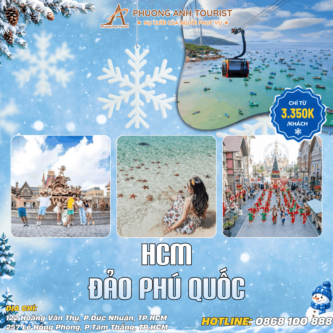 PHÚ QUỐC – 3 ĐẢO – BÃI SAO – BẮC ĐẢO – NAM ĐẢO