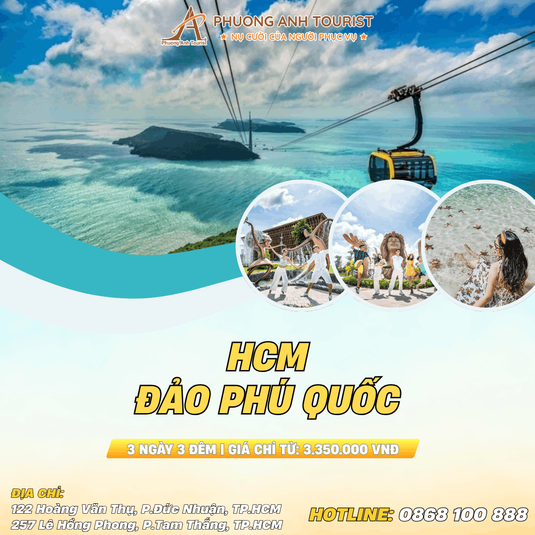 PHÚ QUỐC – 4 ĐẢO – BÃI SAO – BẮC ĐẢO – NAM ĐẢO