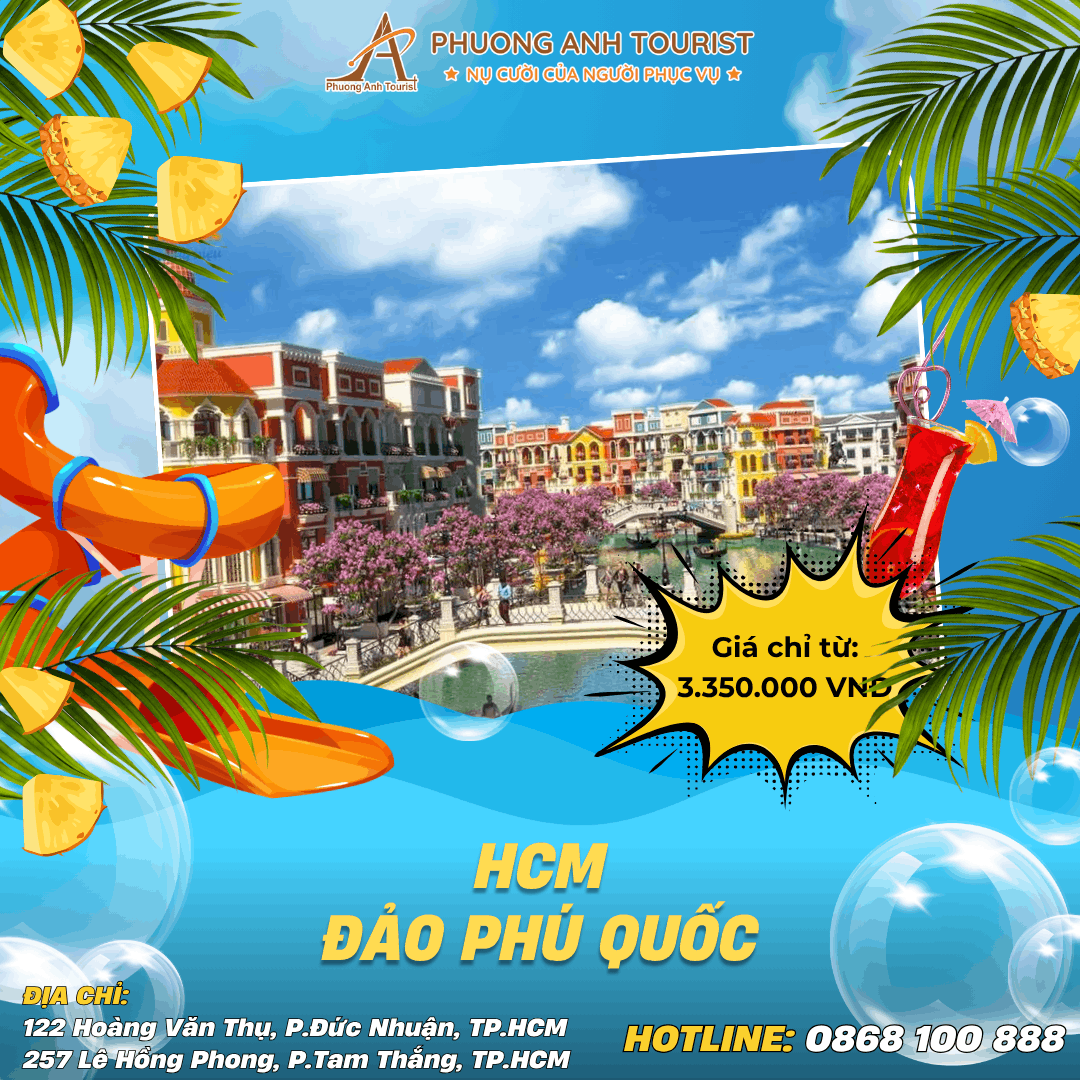 PHÚ QUỐC – 4 ĐẢO – BÃI SAO –  BẮC ĐẢO – NAM ĐẢO