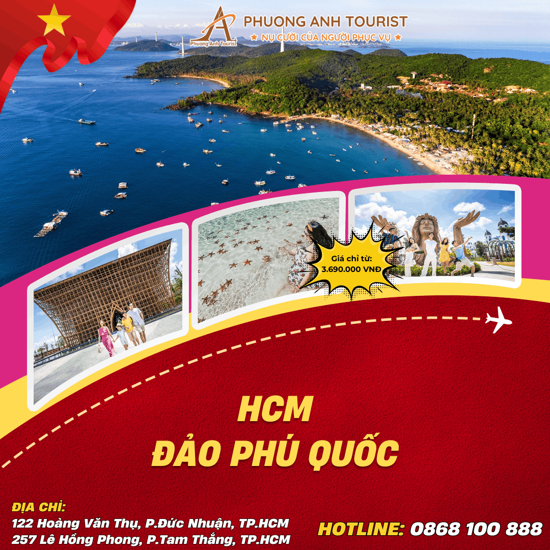 PHÚ QUỐC – 4 ĐẢO – BÃI SAO – BẮC ĐẢO – NAM ĐẢO