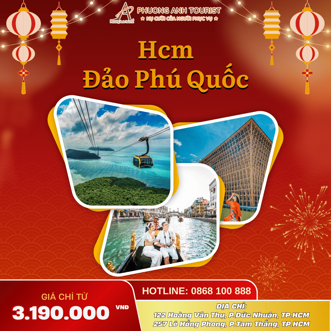PHÚ QUỐC – 4 ĐẢO – BÃI SAO –  BẮC ĐẢO – NAM ĐẢO