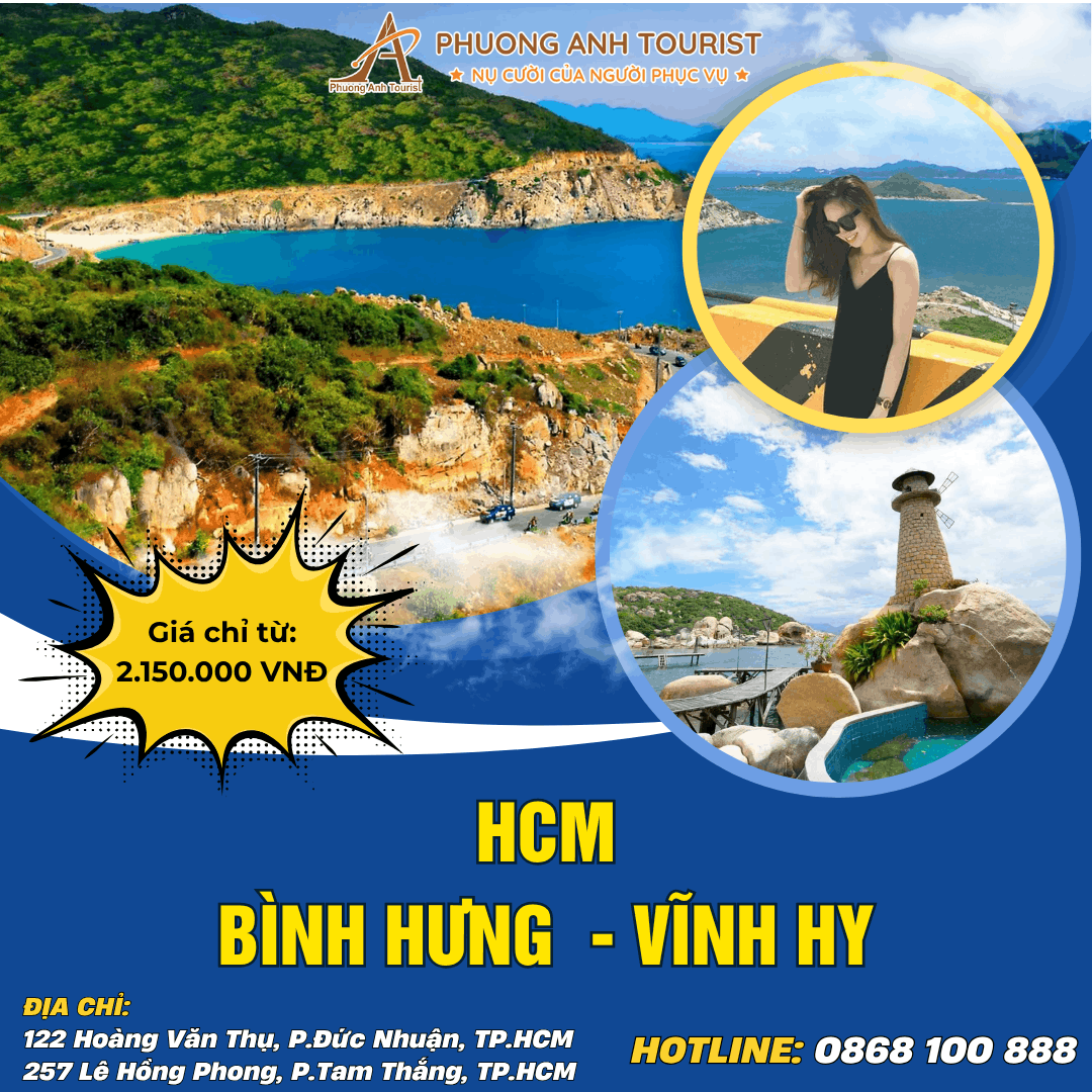 KHÁM PHÁ ĐẢO BÌNH HƯNG – VỊNH VĨNH HY - NINH CHỮ