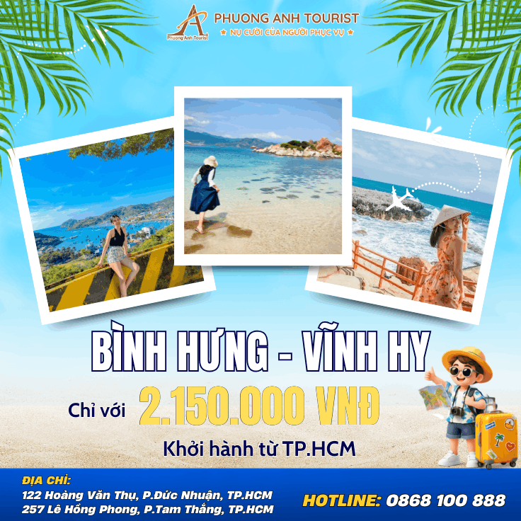 KHÁM PHÁ ĐẢO BÌNH HƯNG – VỊNH VĨNH HY - NINH CHỮ