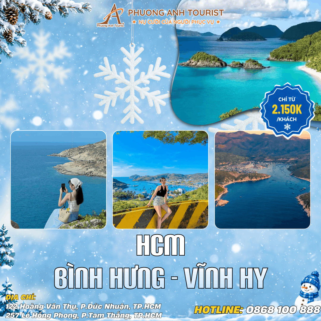 KHÁM PHÁ ĐẢO BÌNH HƯNG – VỊNH VĨNH HY - NINH CHỮ