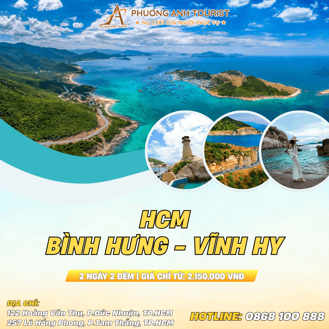 KHÁM PHÁ ĐẢO BÌNH HƯNG – VỊNH VĨNH HY - NINH CHỮ