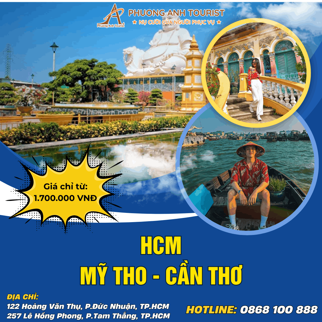 MỸ THO – BẾN TRE – CẦN THƠ CHỢ NỔI CÁI RĂNG.