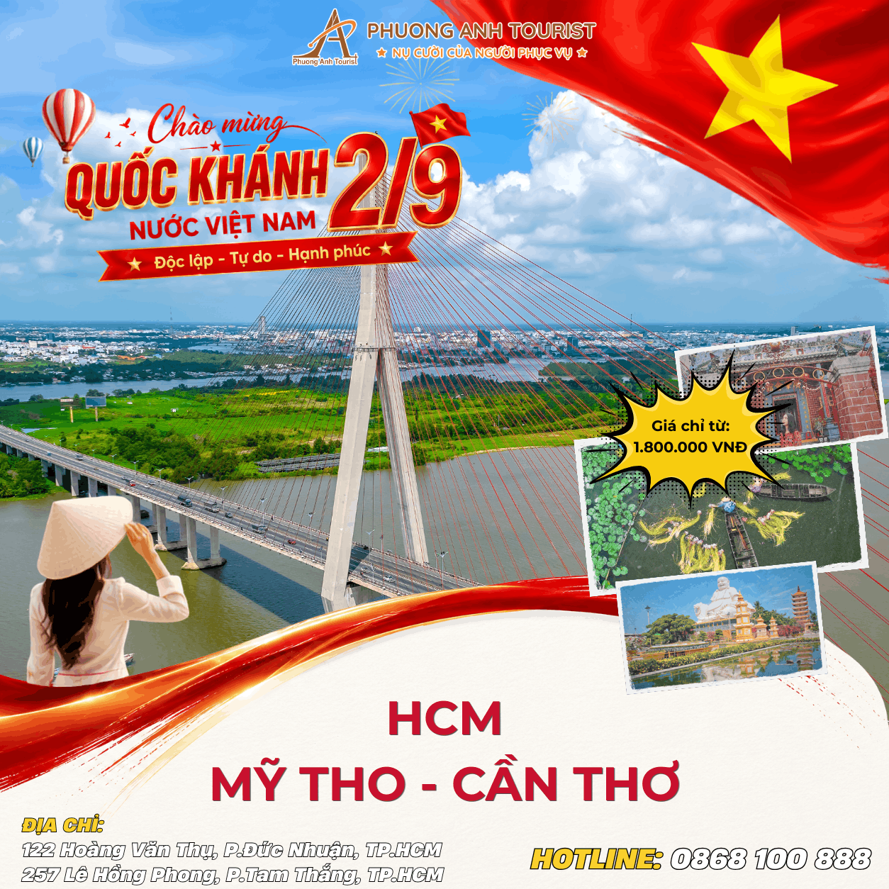 MỸ THO – BẾN TRE – CẦN THƠ CHỢ NỔI CÁI RĂNG.