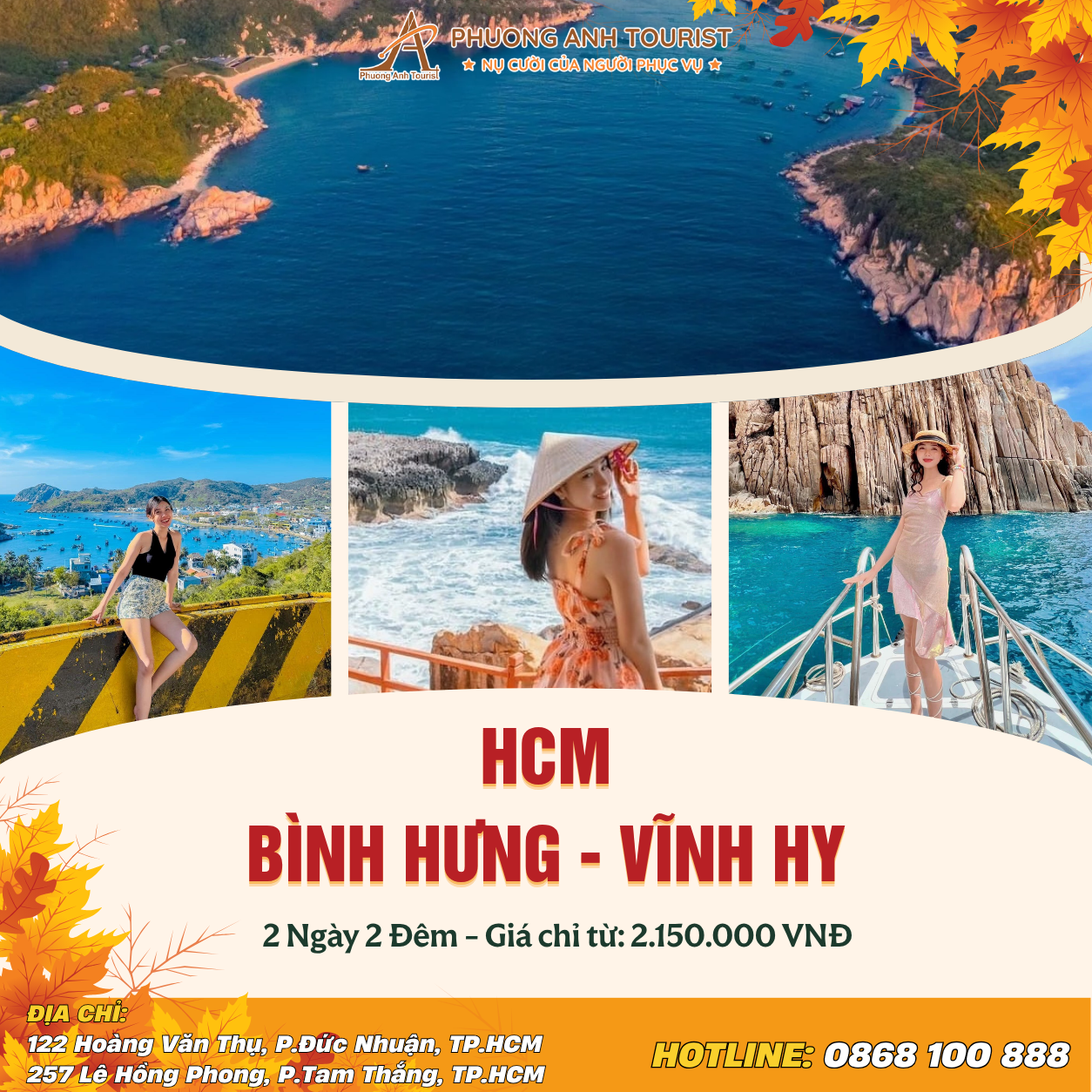KHÁM PHÁ ĐẢO BÌNH HƯNG – VỊNH VĨNH HY - NINH CHỮ