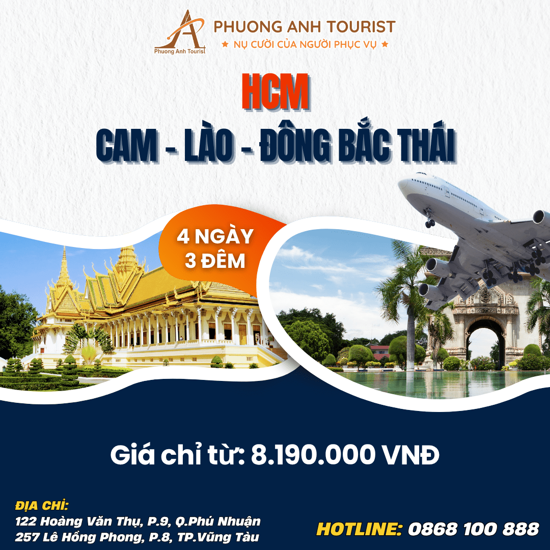 CAM - LÀO - CAO NGUYÊN ĐÔNG BẮC THÁI