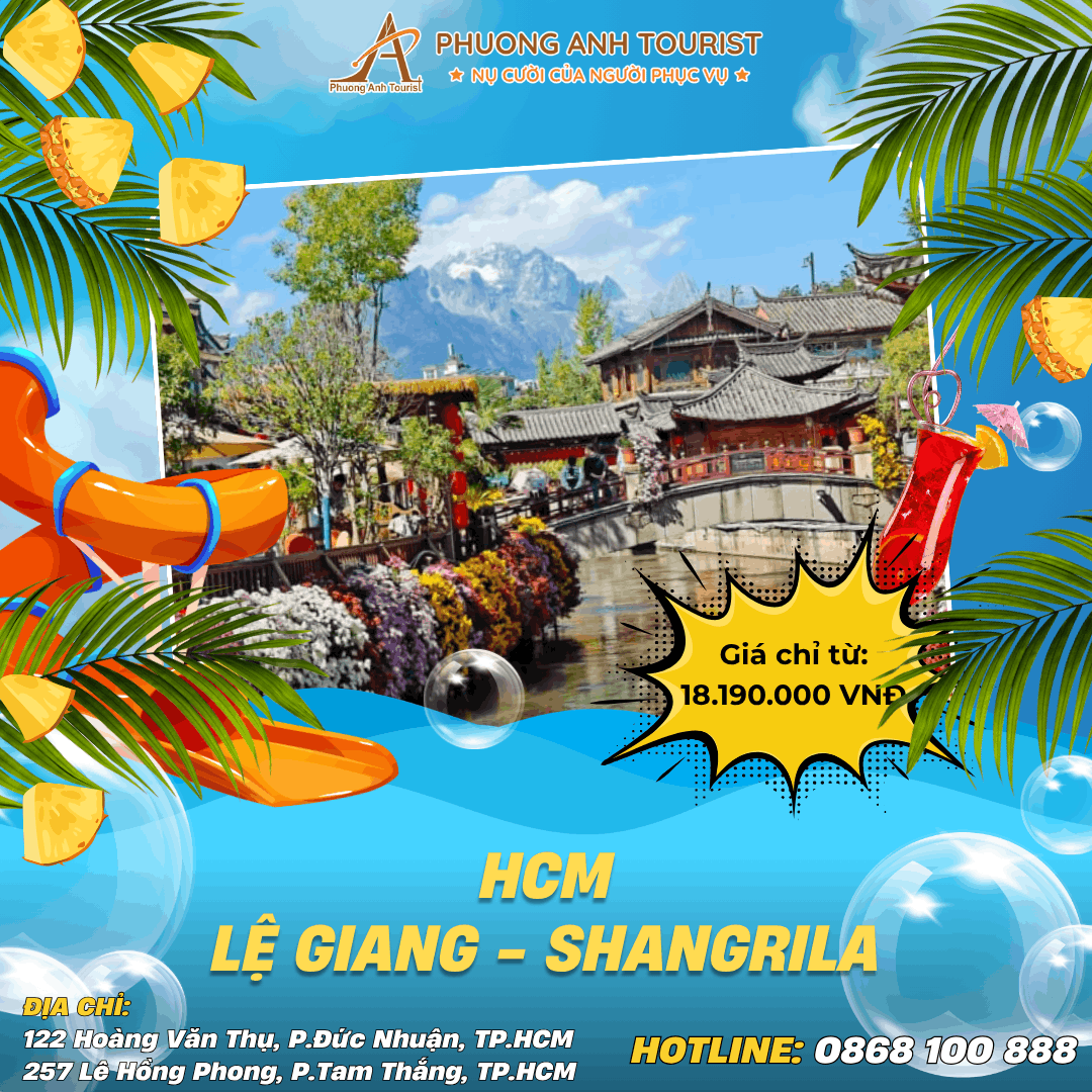 HÀNH TRÌNH DI SẢN VÂN NAM LỆ GIANG - SHANGRILA